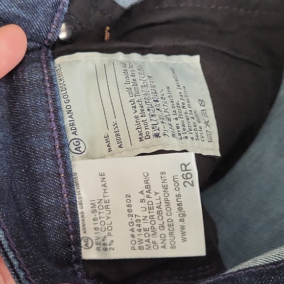 AG Adriano Goldschmied The Harper Jeans - 26R - Picture 9 of 10